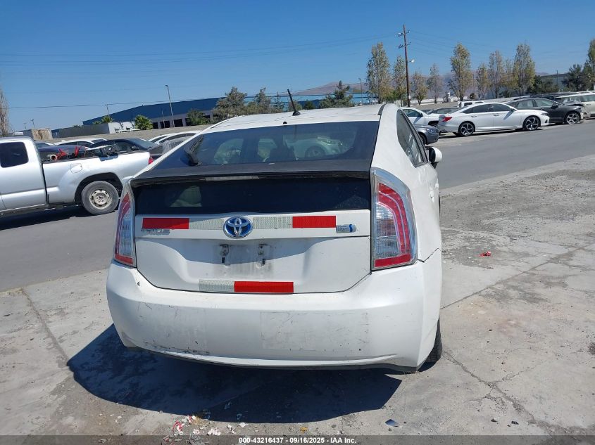 2012 Toyota Prius Two VIN: JTDKN3DU5C5420515 Lot: 43216437