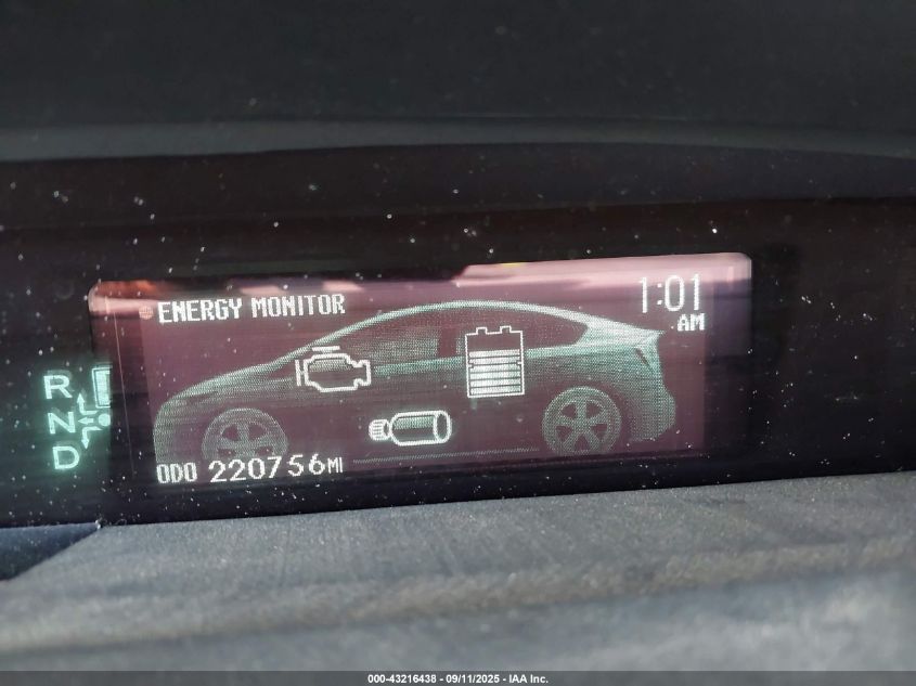 2012 Toyota Prius Two VIN: JTDKN3DU6C5485096 Lot: 43216438