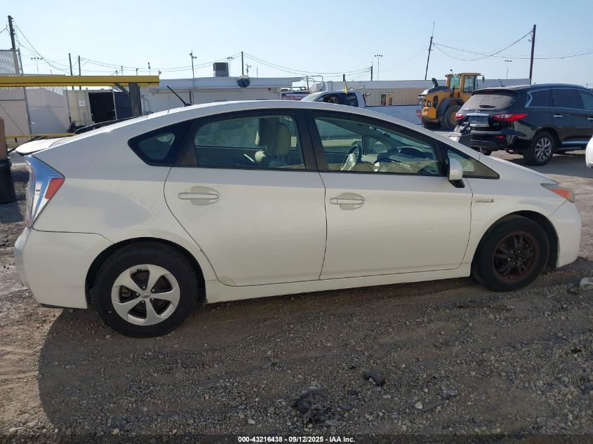 2012 Toyota Prius Two VIN: JTDKN3DU6C5485096 Lot: 43216438