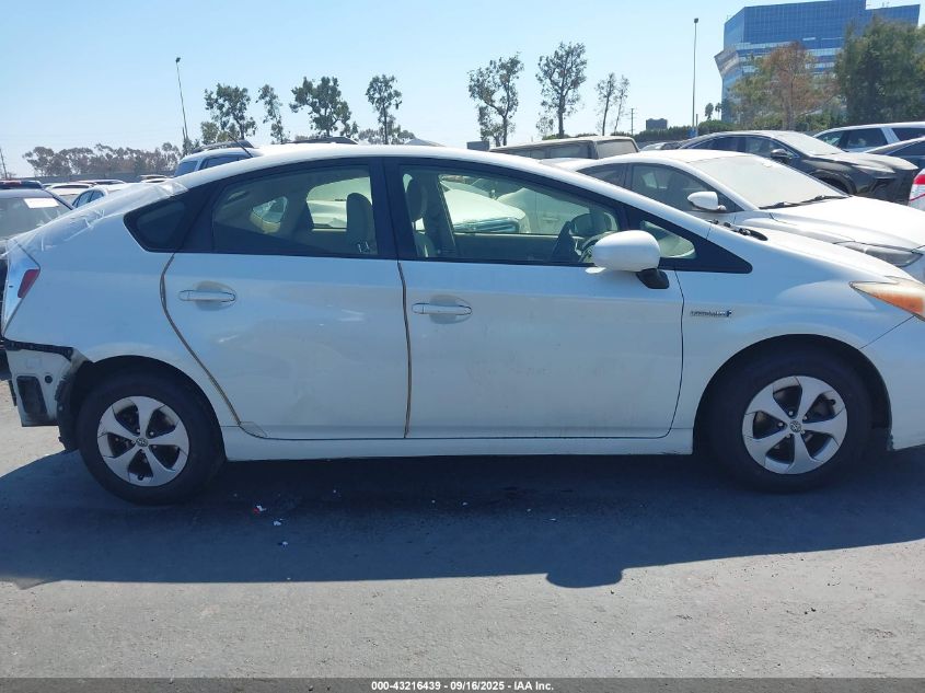 2012 Toyota Prius Two VIN: JTDKN3DU5C1594060 Lot: 43216439