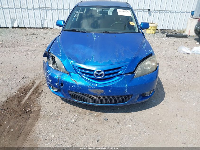 2005 Mazda Mazda3 S VIN: JM1BK143X51237979 Lot: 43216475