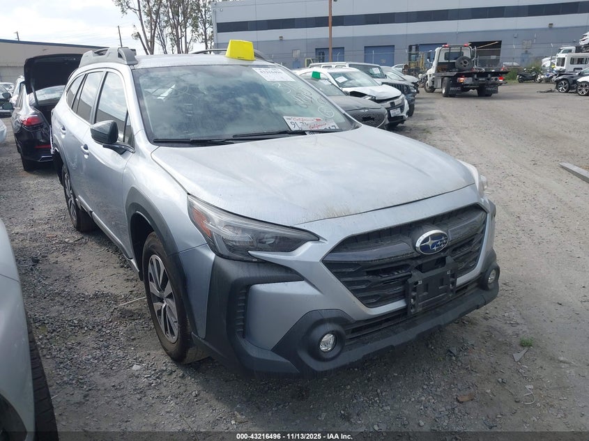 2024 Subaru Outback Premium silver other gasoline 4S4BTADC7R3259411 photo #1