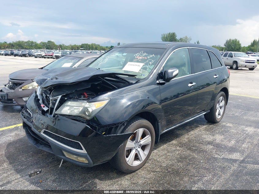 2HNYD2H33CH544522 2012 ACURA MDX photo no. 2