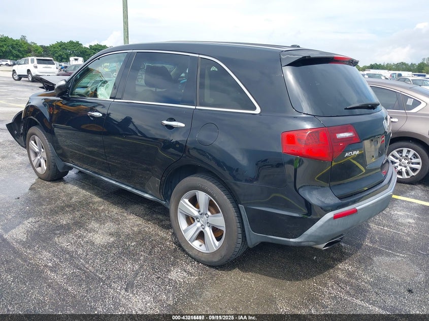 2HNYD2H33CH544522 2012 ACURA MDX photo no. 3