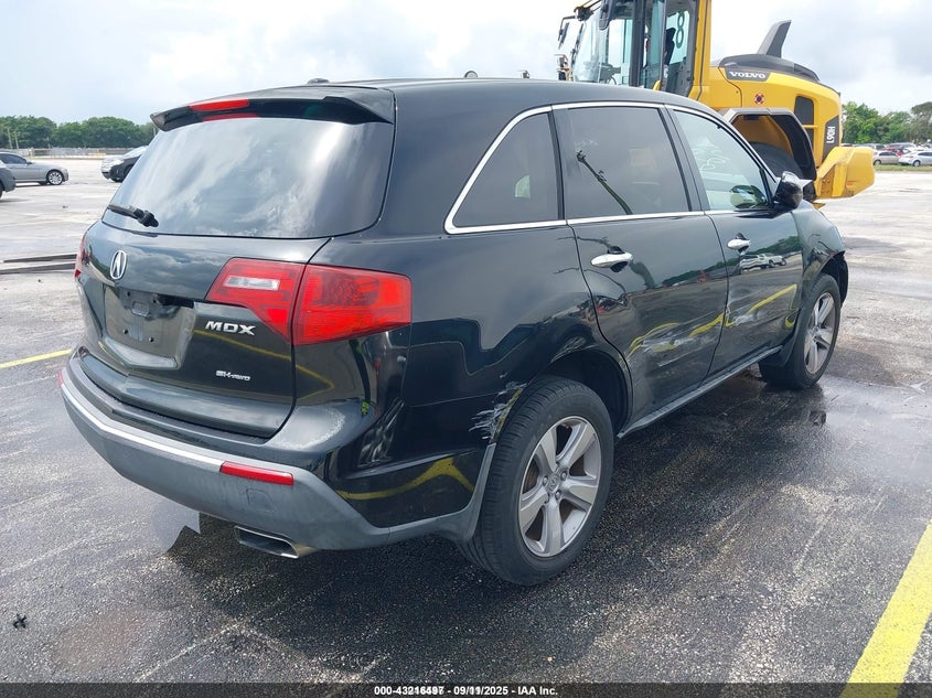 2HNYD2H33CH544522 2012 ACURA MDX photo no. 4