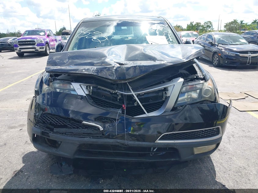 2HNYD2H33CH544522 2012 ACURA MDX photo no. 6
