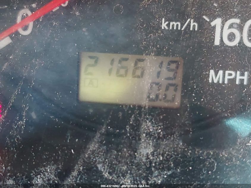 2000 Nissan Maxima Gle/Gxe/Se VIN: JN1CA31AXYT222898 Lot: 43216562