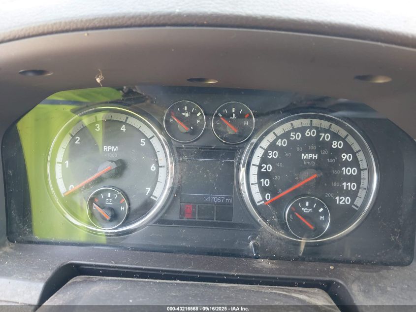 2010 Dodge Ram 1500 Laramie VIN: 1D7RB1GT2AS231260 Lot: 43216568