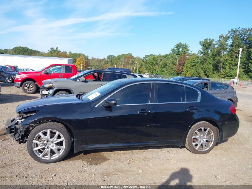 2008 Infiniti G35X VIN: JNKBV61F78M267798 Lot: 43216576