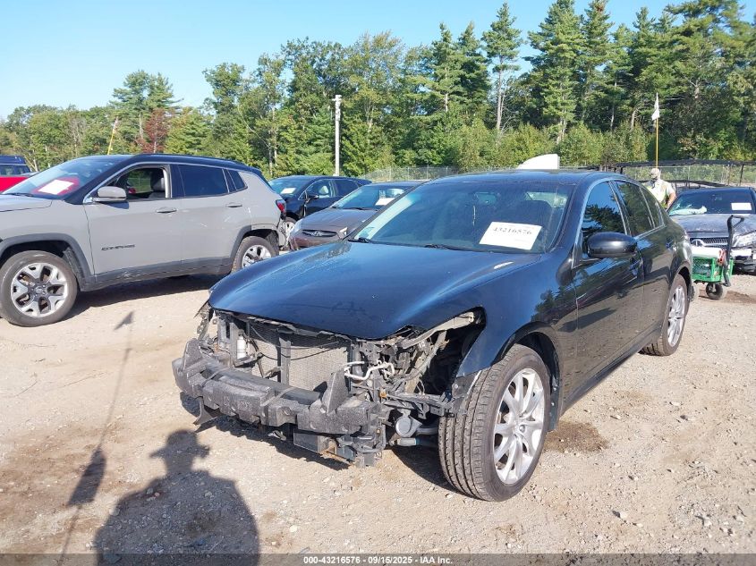 2008 Infiniti G35X VIN: JNKBV61F78M267798 Lot: 43216576