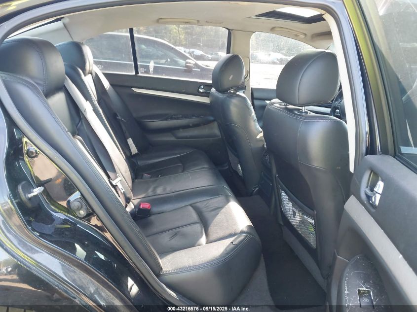 2008 Infiniti G35X VIN: JNKBV61F78M267798 Lot: 43216576