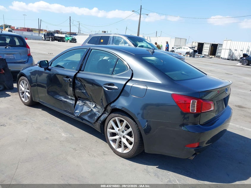 Vin: jthbf5c22b5136491, lot: 43711076, lexus is 250 20113