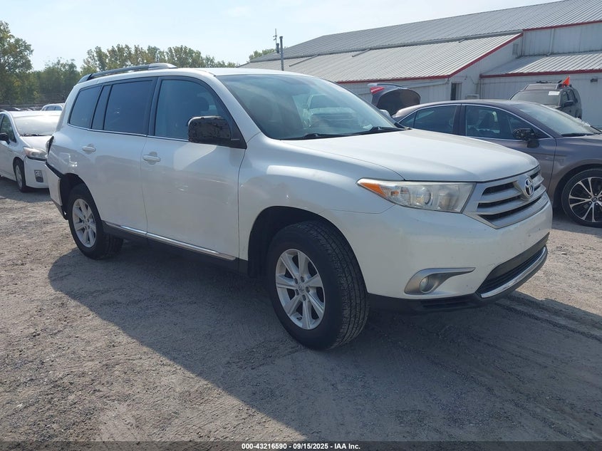 2013 TOYOTA HIGHLANDER SE V6 - 5TDBK3EH4DS279040