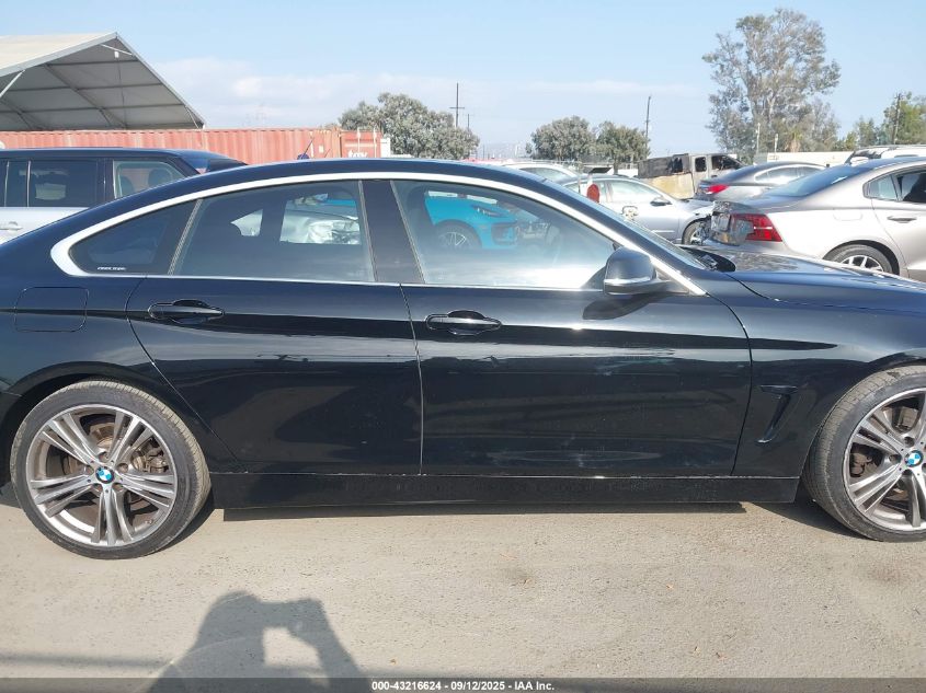 2017 BMW 430I Gran Coupe VIN: WBA4F7C58HG786338 Lot: 43216624