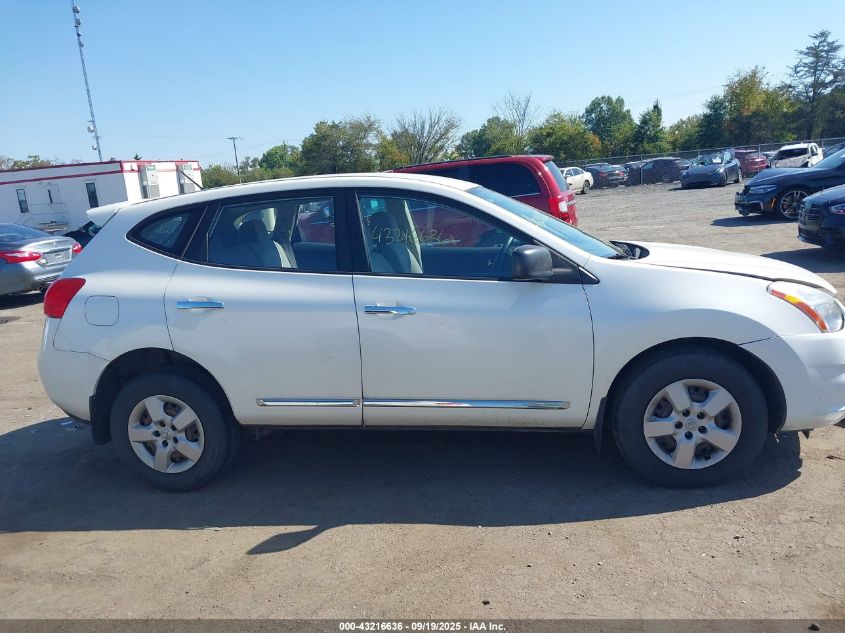 2011 Nissan Rogue S VIN: JN8AS5MV7BW301662 Lot: 43216636