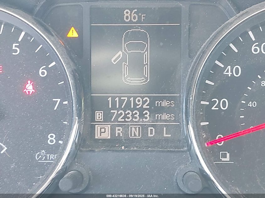 2011 Nissan Rogue S VIN: JN8AS5MV7BW301662 Lot: 43216636