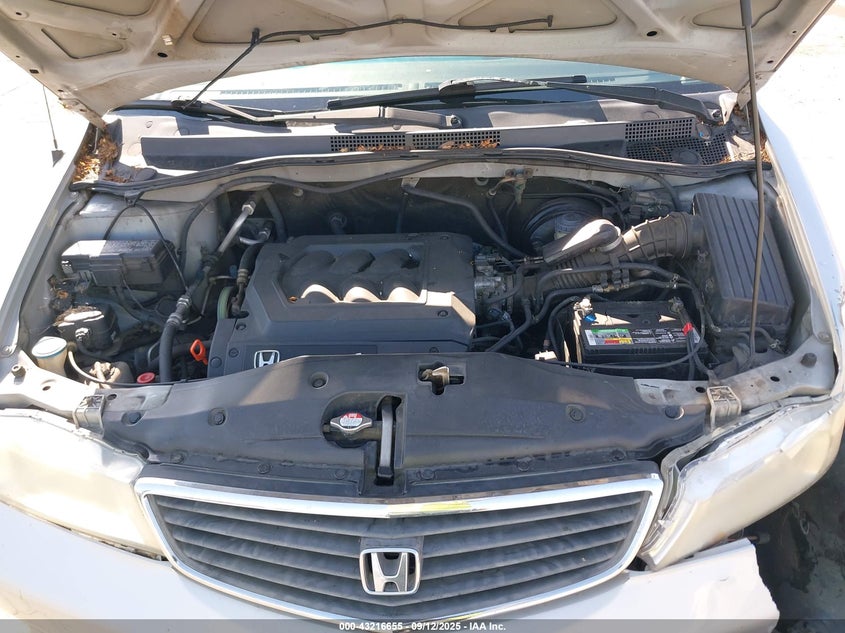 2001 Honda Odyssey Ex VIN: 2HKRL18681H545381 Lot: 43216655