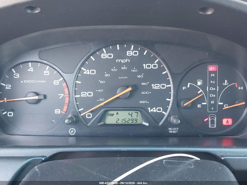 2001 Honda Odyssey Ex VIN: 2HKRL18681H545381 Lot: 43216655