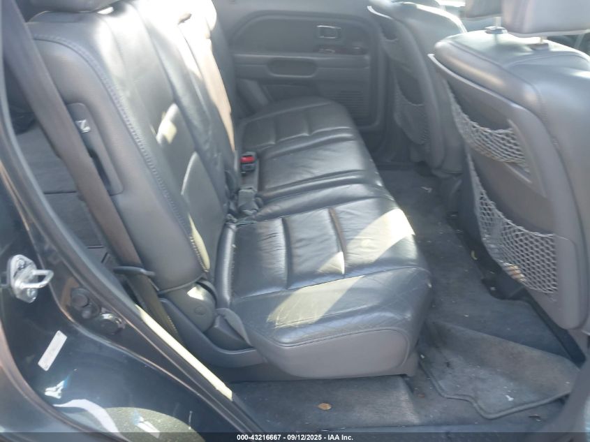 2006 Honda Pilot Ex-L VIN: 5FNYF28736B000213 Lot: 43216667