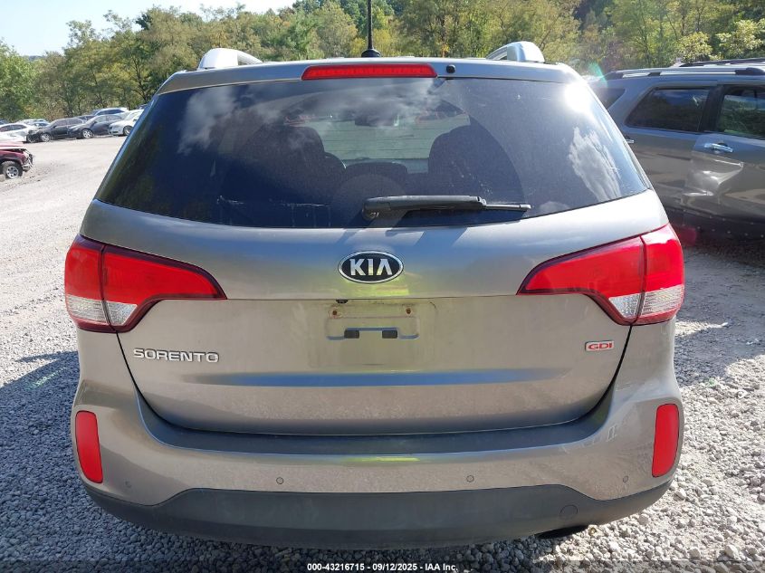 2014 Kia Sorento Lx VIN: 5XYKTCA6XEG454813 Lot: 43216715