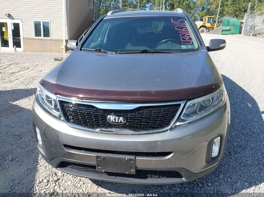2014 Kia Sorento Lx VIN: 5XYKTCA6XEG454813 Lot: 43216715