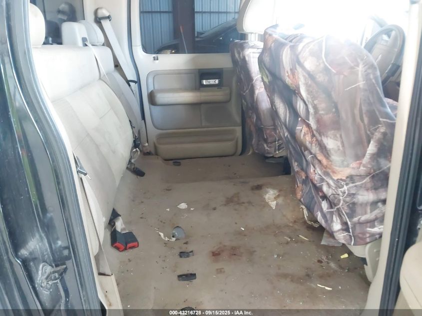 2005 Ford F-150 Lariat/Xlt VIN: 1FTPW12505FA39512 Lot: 43216728