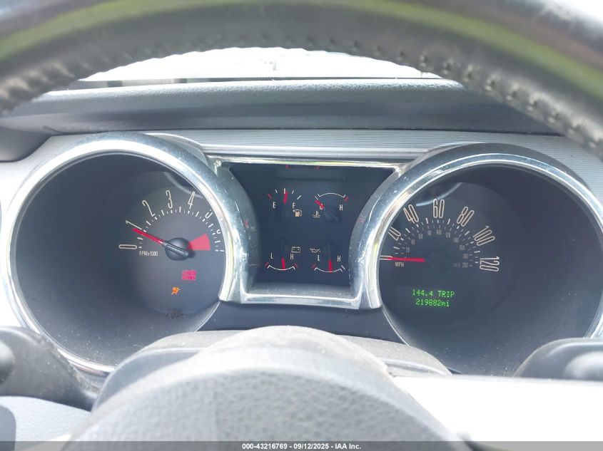 2009 Ford Mustang V6/V6 Premium VIN: 1ZVHT84N195107537 Lot: 43216769