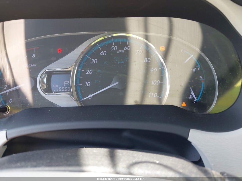 2011 Toyota Sienna Xle V6 VIN: 5TDYK3DC7BS011242 Lot: 43216779