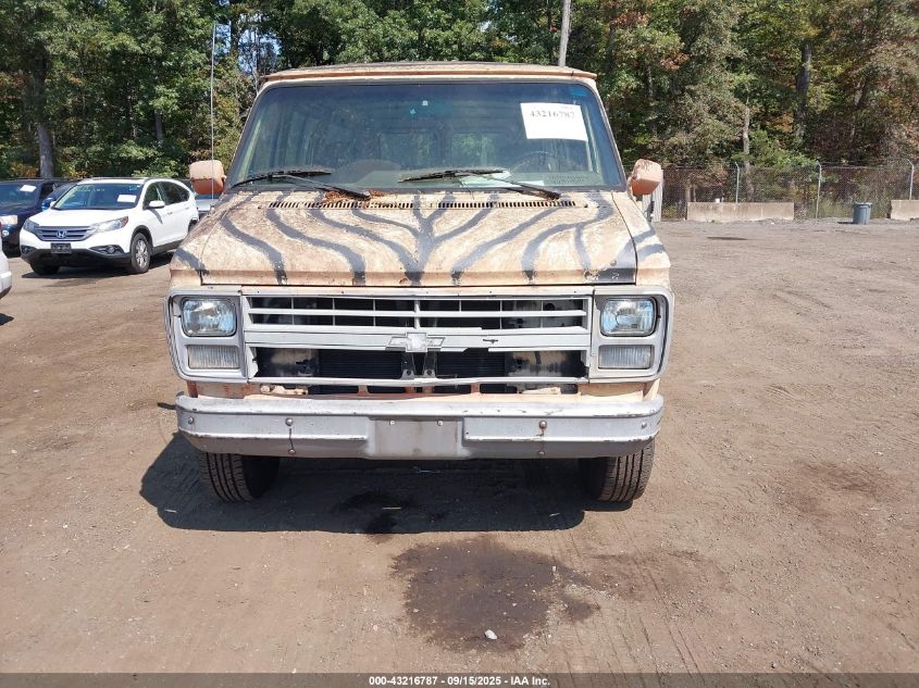 1985 Chevrolet G30 VIN: 1GAGG35M8F7200611 Lot: 43216787