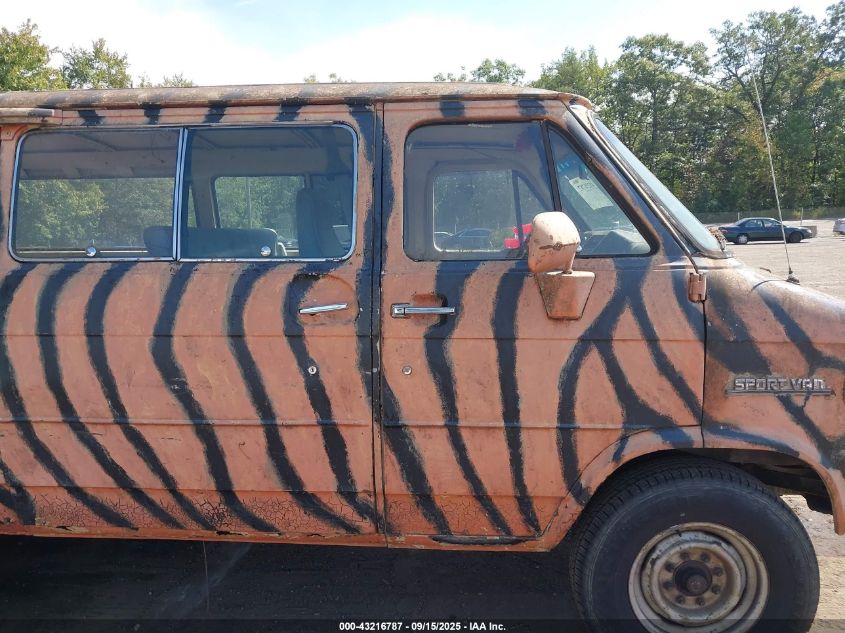 1985 Chevrolet G30 VIN: 1GAGG35M8F7200611 Lot: 43216787