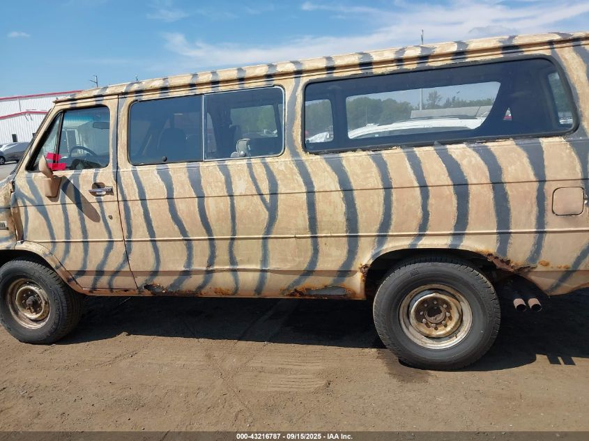 1985 Chevrolet G30 VIN: 1GAGG35M8F7200611 Lot: 43216787