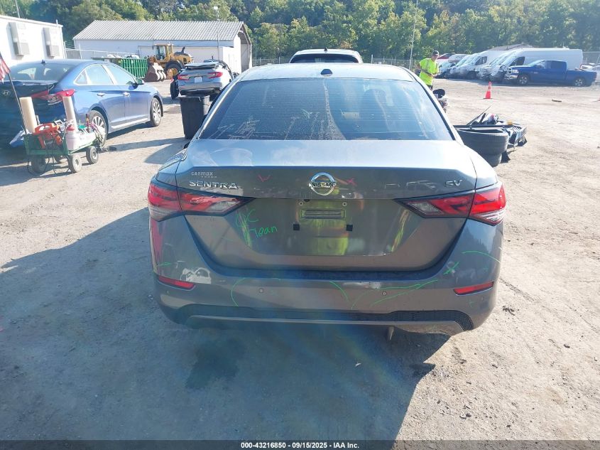 2021 Nissan Sentra Sv Xtronic Cvt VIN: 3N1AB8CVXMY260019 Lot: 43216850