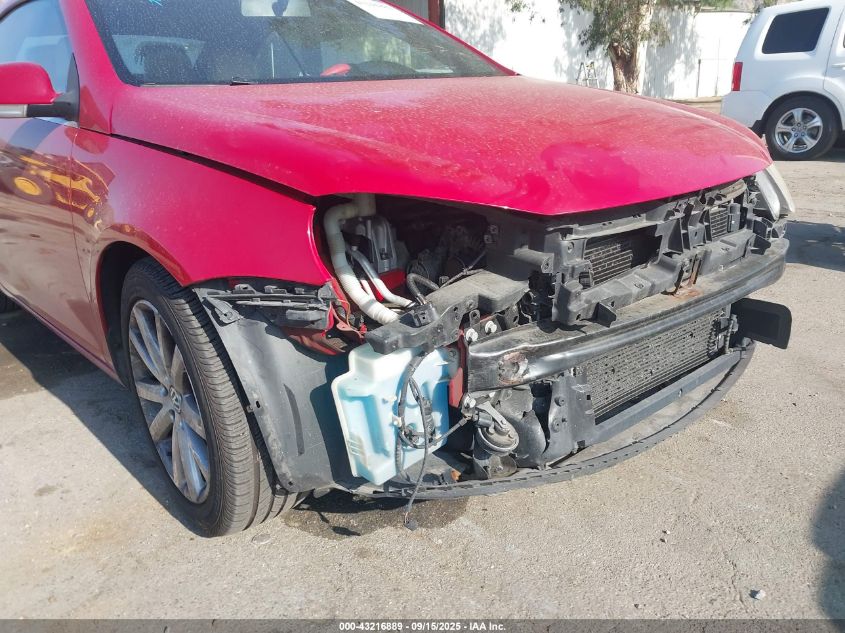 2008 Volkswagen Eos Komfort/Turbo VIN: WVWBA71F08V053314 Lot: 43216889