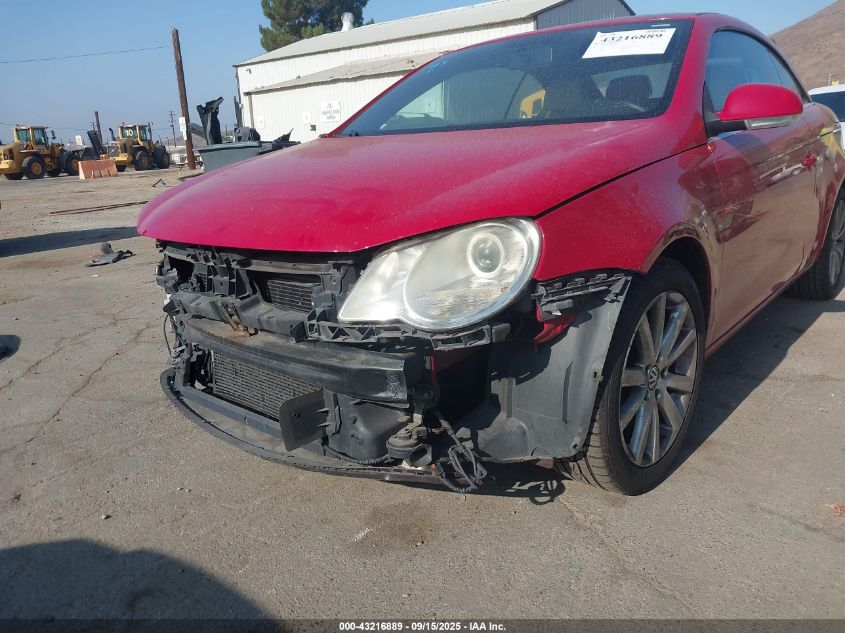 2008 Volkswagen Eos Komfort/Turbo VIN: WVWBA71F08V053314 Lot: 43216889