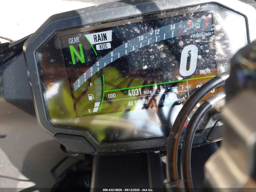 2025 Kawasaki Zx636 K VIN: JKBZXJK19SA008714 Lot: 43216926