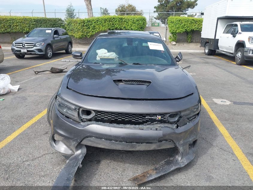 2019 Dodge Charger Scat Pack VIN: 2C3CDXGJ6KH553389 Lot: 43216927