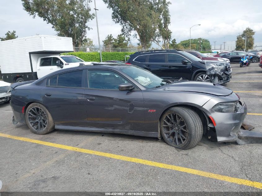 2019 Dodge Charger Scat Pack VIN: 2C3CDXGJ6KH553389 Lot: 43216927
