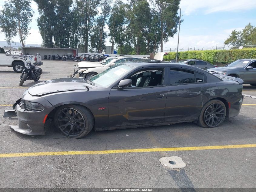 2019 Dodge Charger Scat Pack VIN: 2C3CDXGJ6KH553389 Lot: 43216927
