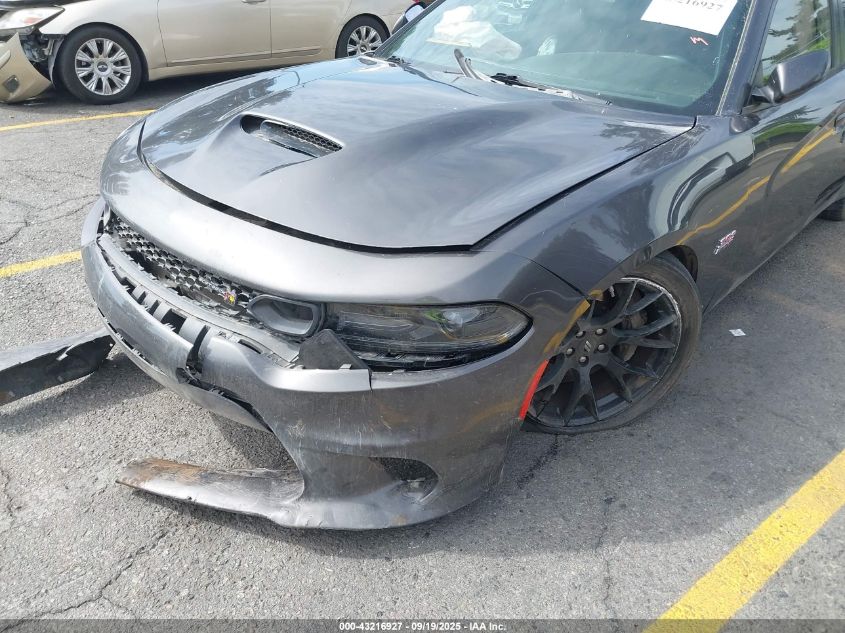 2019 Dodge Charger Scat Pack VIN: 2C3CDXGJ6KH553389 Lot: 43216927