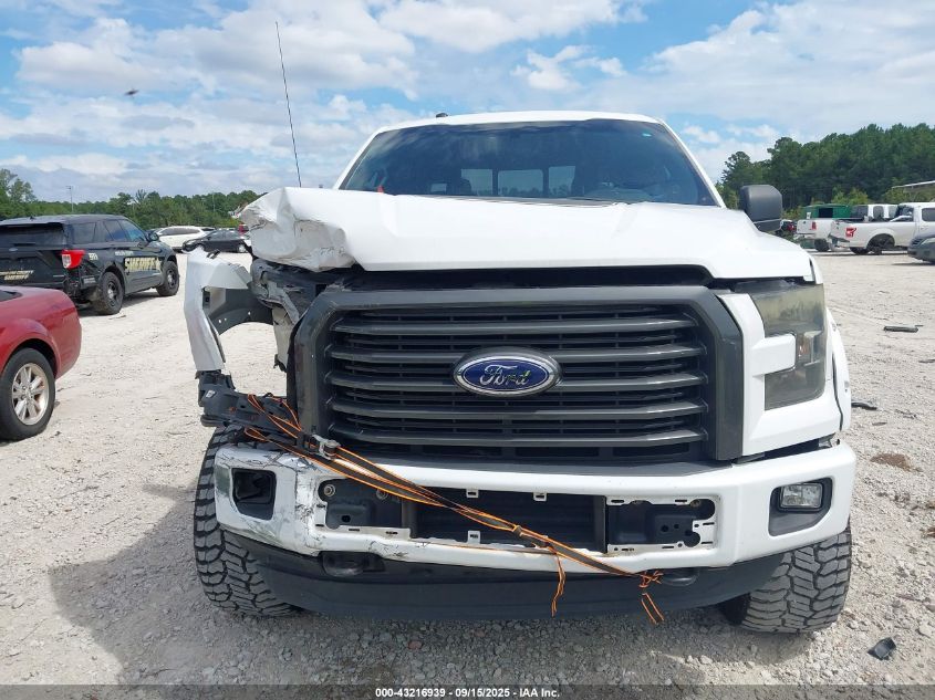 2016 Ford F-150 Xlt VIN: 1FTEW1EG4GFD39206 Lot: 43216939