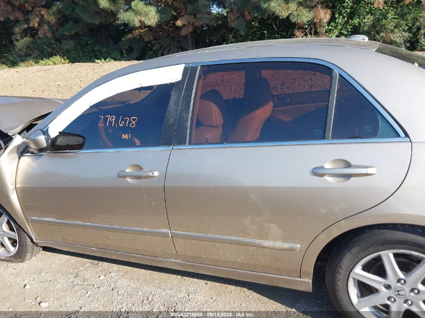 2004 Honda Accord 3.0 Ex VIN: 1HGCM66594A004637 Lot: 43216955