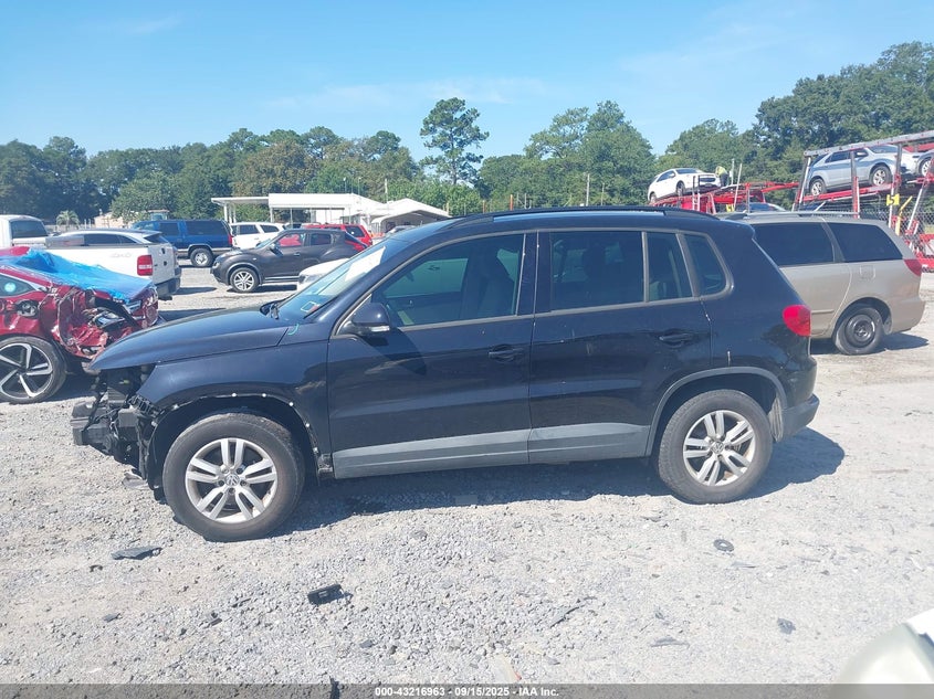 2016 VOLKSWAGEN TIGUAN S WVGBV7AX0GW001702