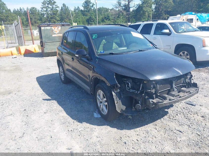 2016 VOLKSWAGEN TIGUAN S - WVGBV7AX0GW001702