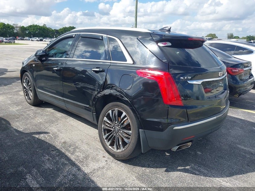 Vin: 1gykners6hz285820, lot: 43711506, cadillac xt5 premium luxury 20173