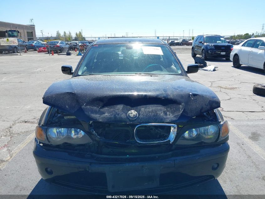 2004 BMW 325I VIN: WBAAZ33454KP82541 Lot: 43217026