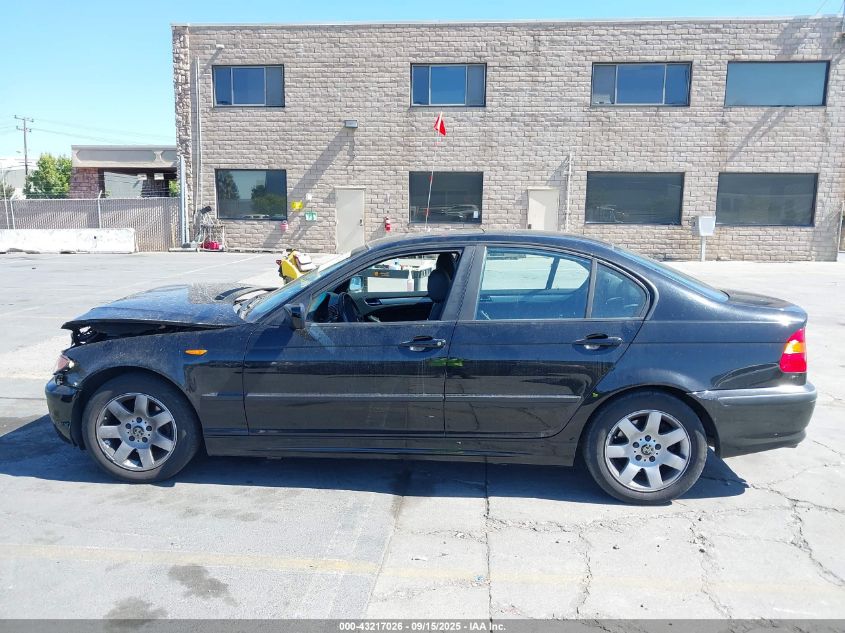 2004 BMW 325I VIN: WBAAZ33454KP82541 Lot: 43217026