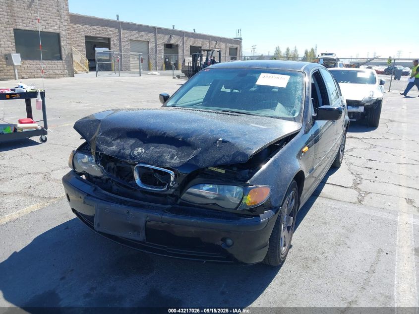 2004 BMW 325I VIN: WBAAZ33454KP82541 Lot: 43217026