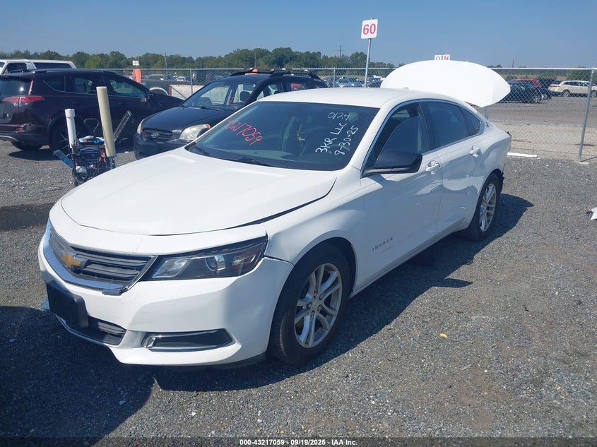 2017 CHEVROLET IMPALA LS - 2G11Z5SA6H9189776