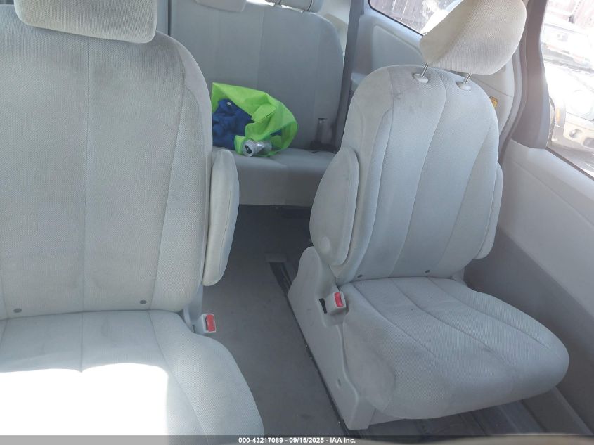 2011 Toyota Sienna Base V6 VIN: 5TDZK3DC3BS020296 Lot: 43217089