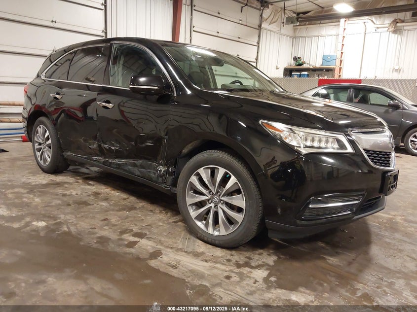 ACURA MDX TECHNOLOGY ACURAWATCH PLUS PACKAGES/TECHNOLOGY PACKAGE